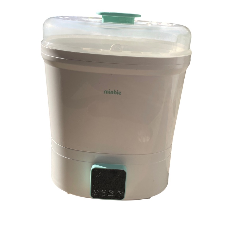 Minbie Steriliser US Baby Bottle Sterilizer and Dryer White